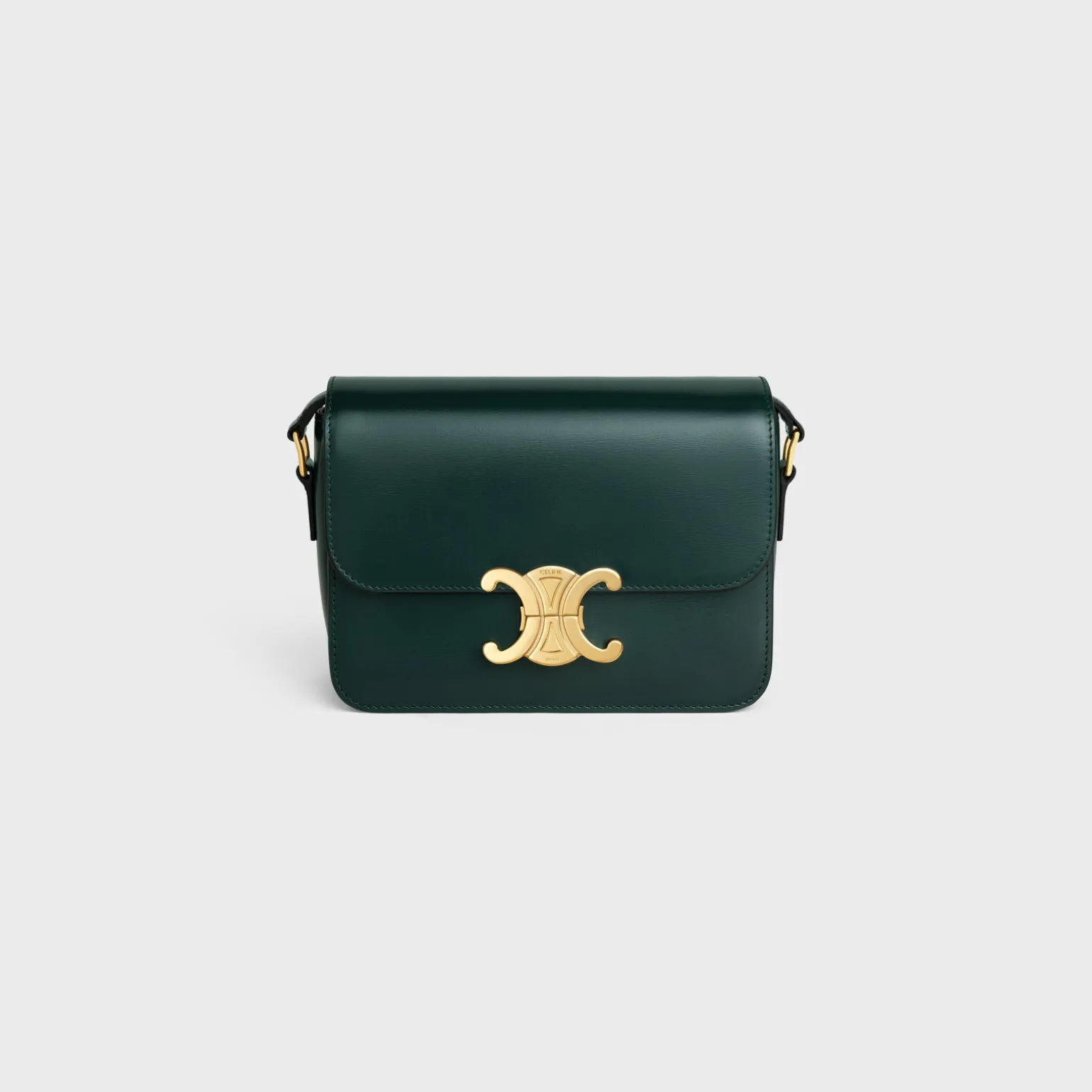 Teen Triomphe Bag in shiny calfskin