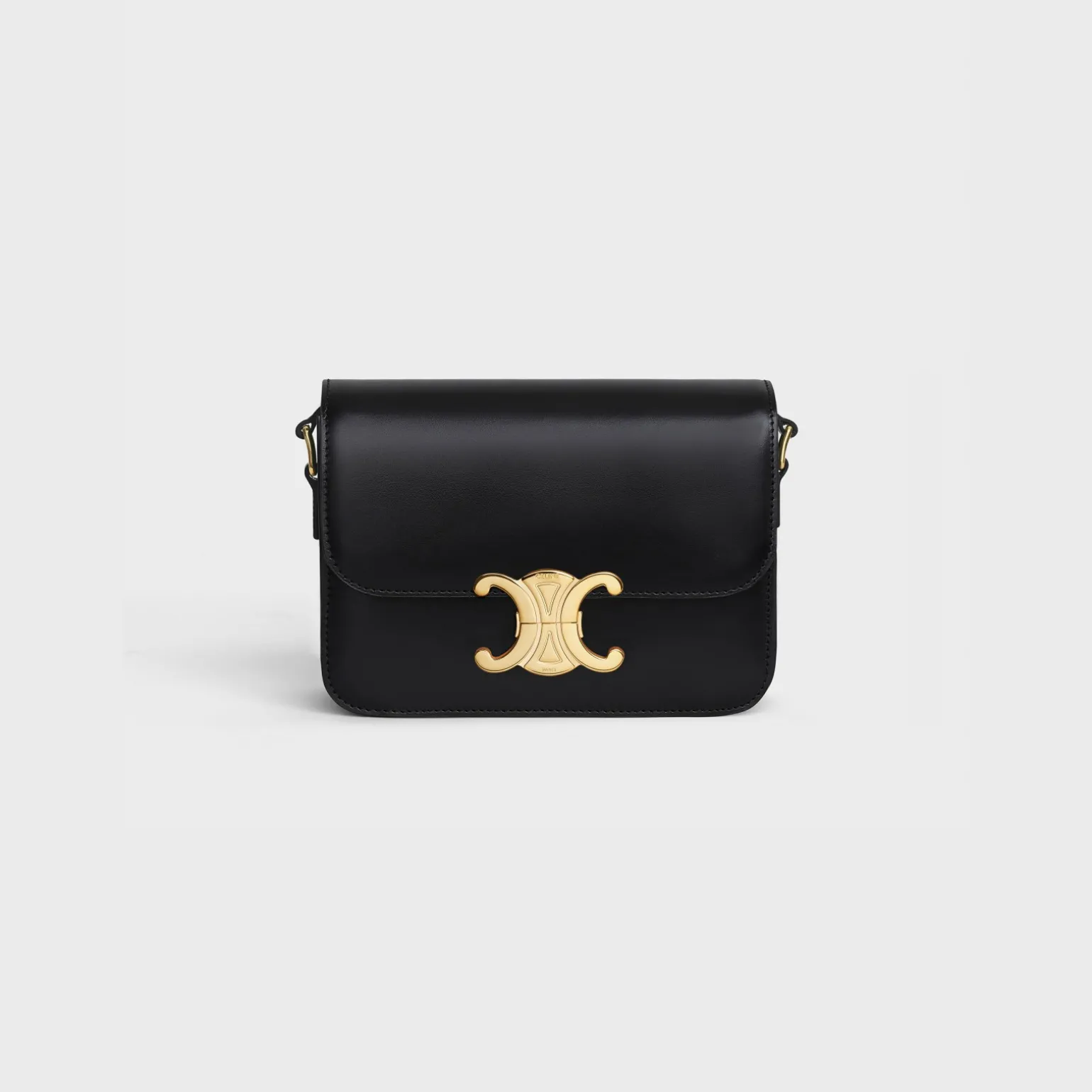 Teen Triomphe Bag in shiny calfskin