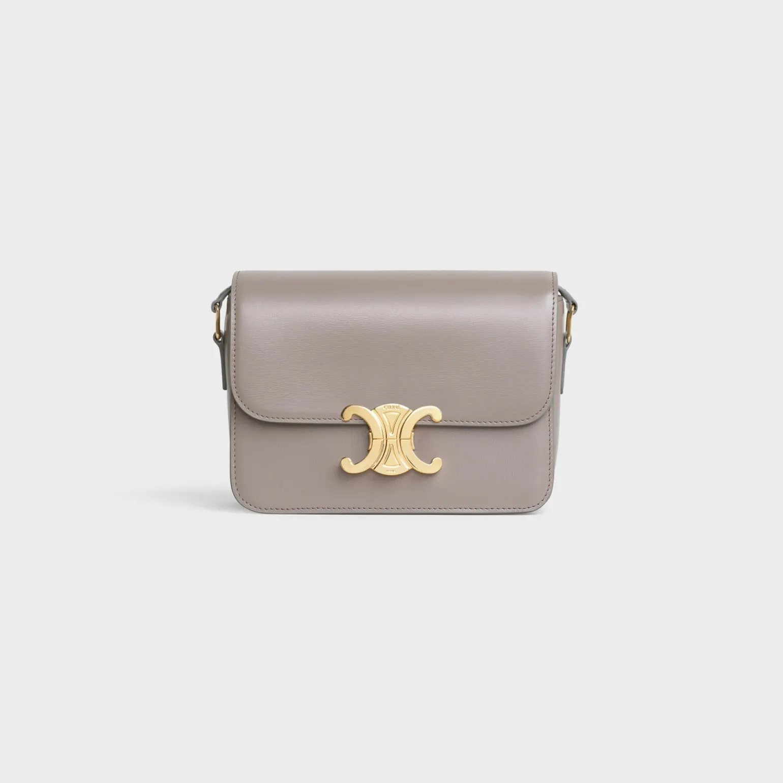 Teen Triomphe Bag in shiny calfskin