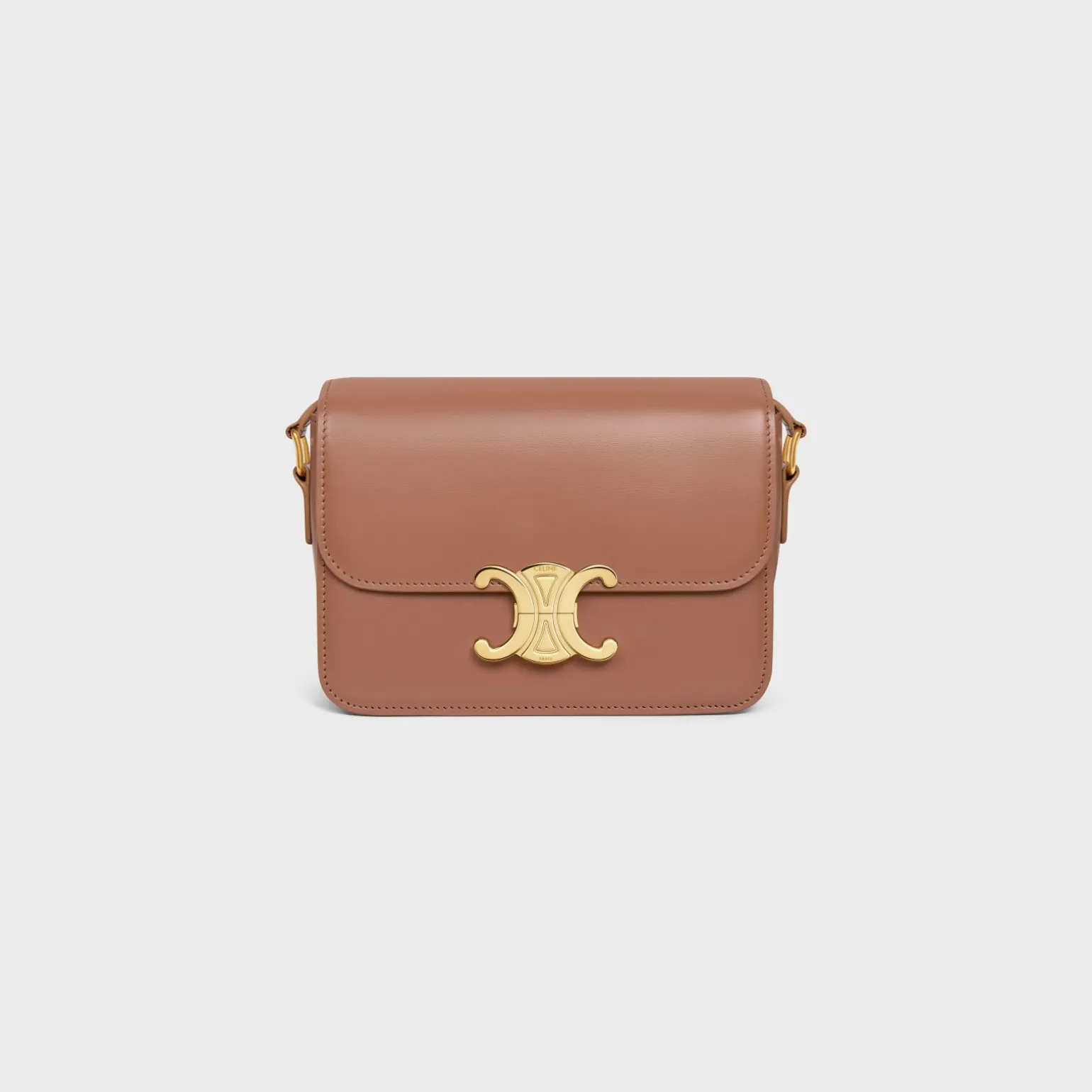 Teen Triomphe Bag in shiny calfskin