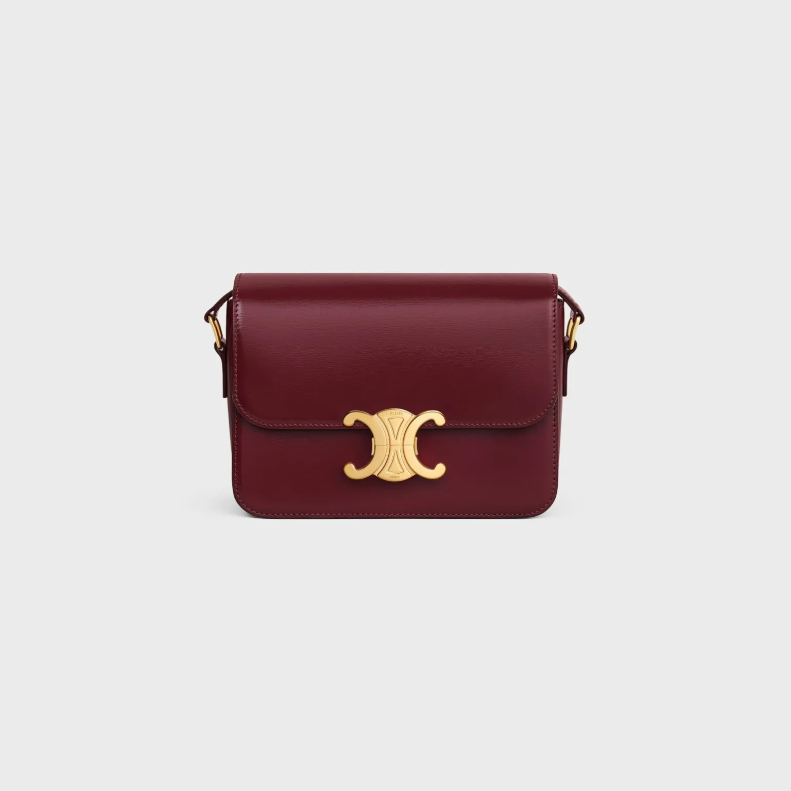 Teen Triomphe Bag in shiny calfskin