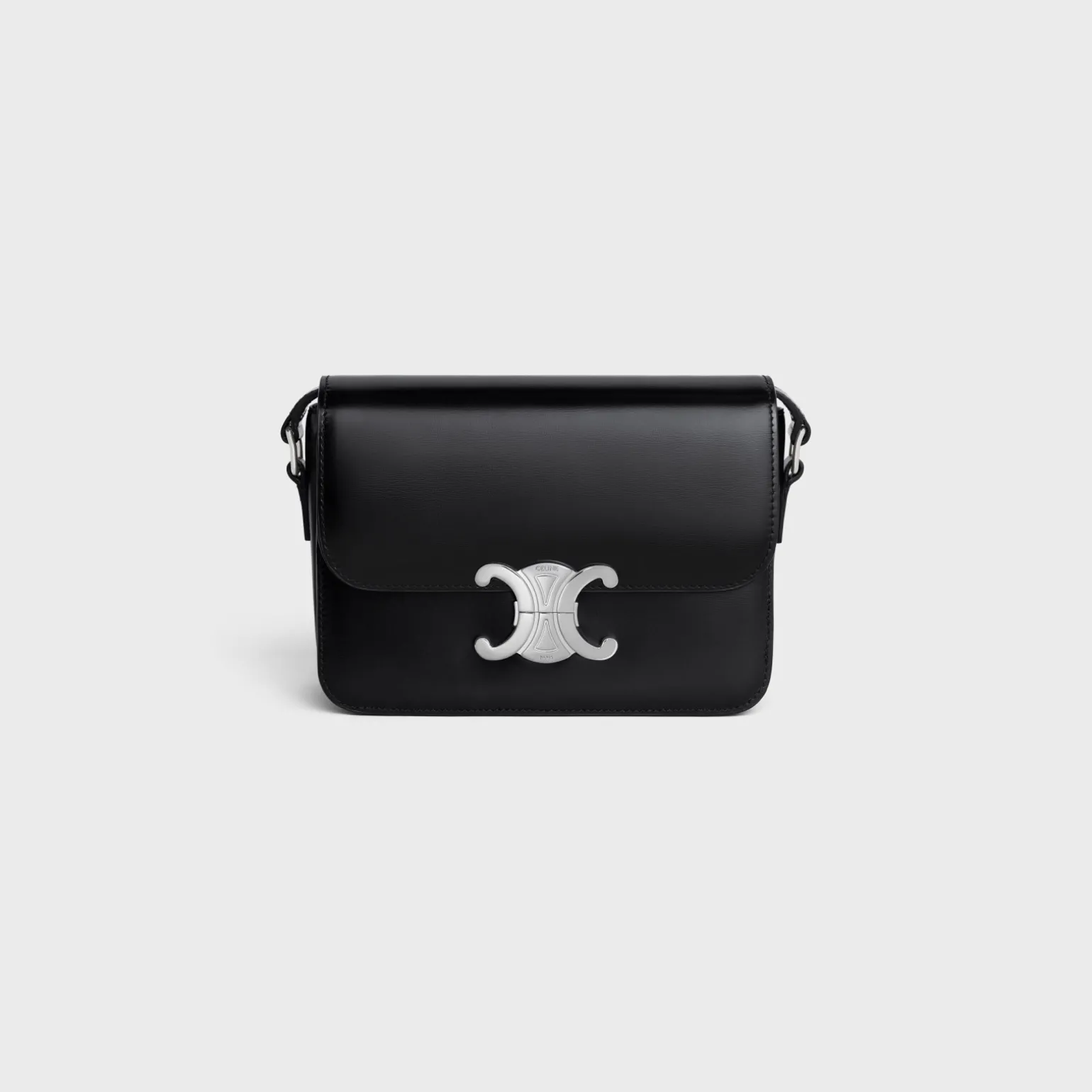 Teen Triomphe Bag in shiny calfskin