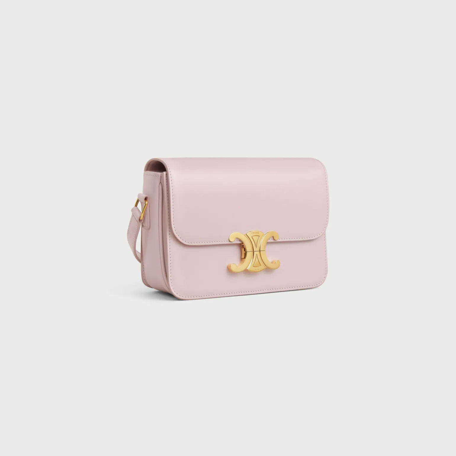 Teen Triomphe Bag in shiny calfskin