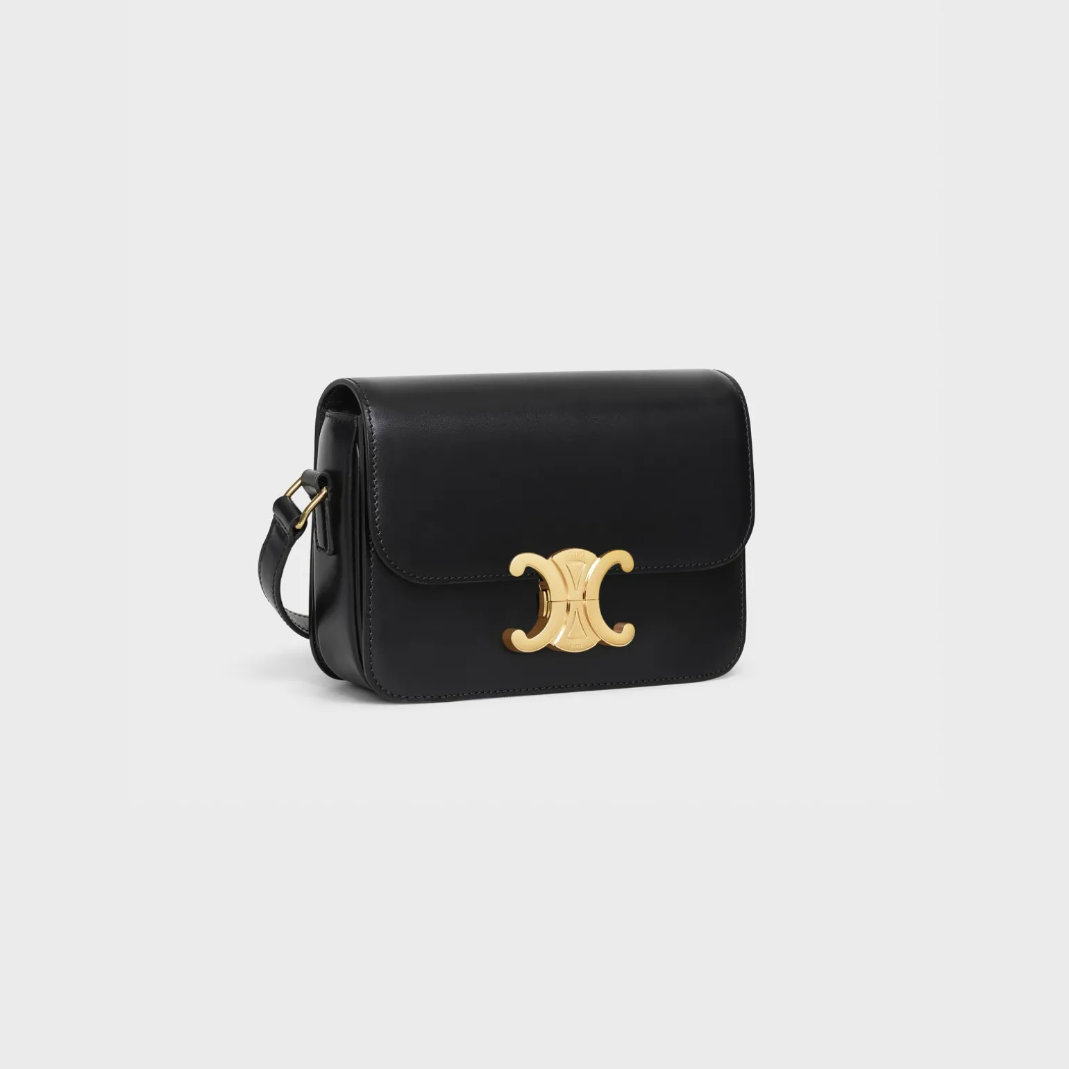 Teen Triomphe Bag in shiny calfskin