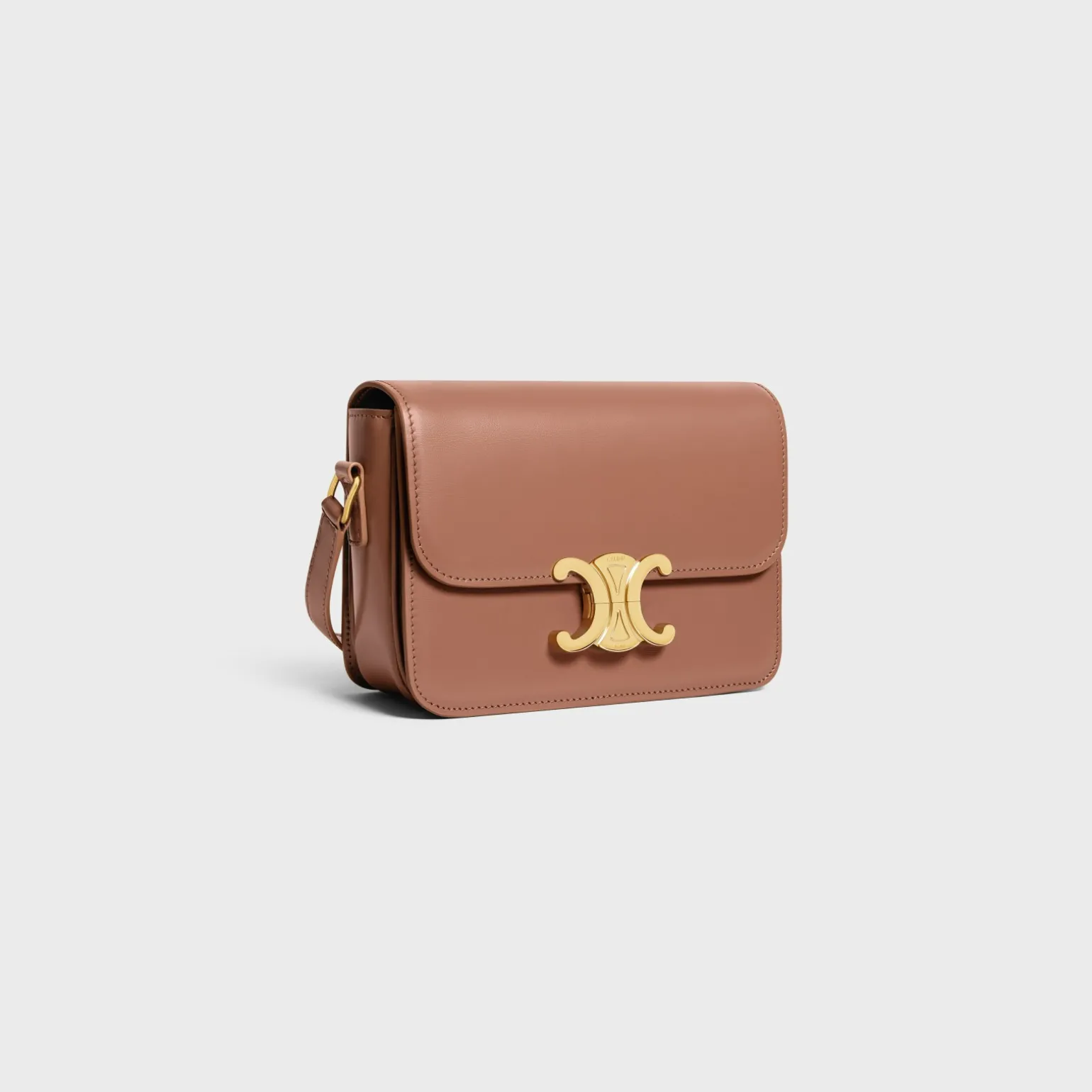 Teen Triomphe Bag in shiny calfskin