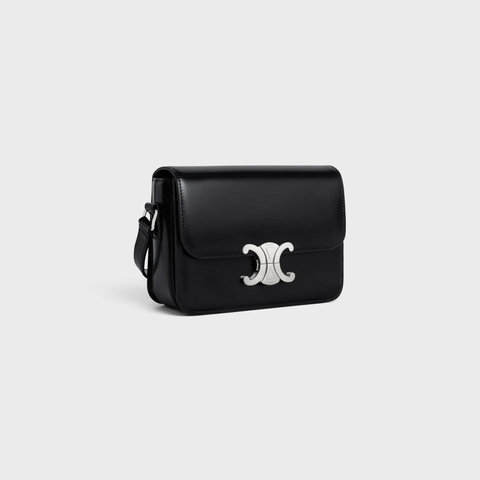 Teen Triomphe Bag in shiny calfskin