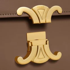 Teen Triomphe Bag in shiny calfskin