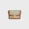 TEEN TRIOMPHE BAG in Triomphe Canvas and calfskin