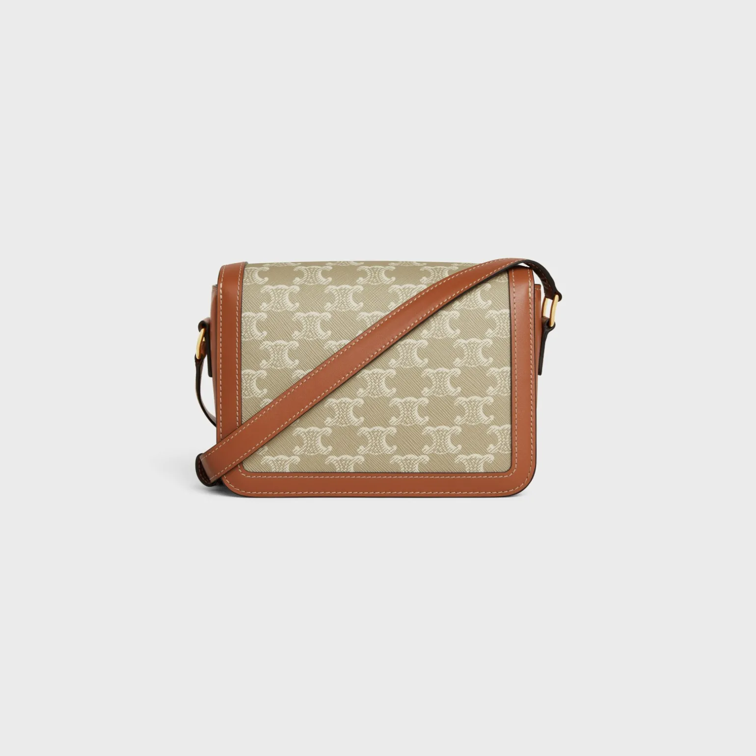 TEEN TRIOMPHE BAG in Triomphe Canvas and calfskin