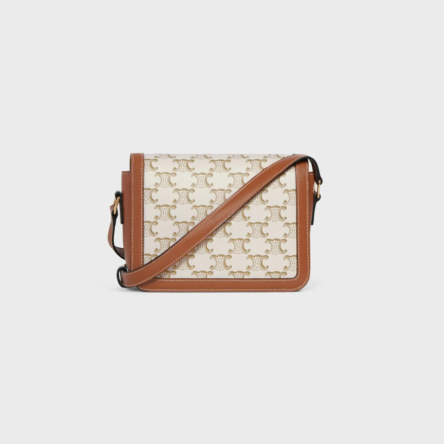 TEEN TRIOMPHE BAG in Triomphe Canvas and Calfskin