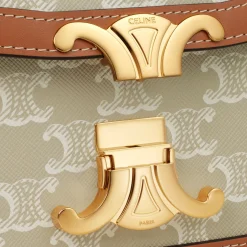 TEEN TRIOMPHE BAG in Triomphe Canvas and calfskin