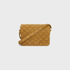 TEEN TRIOMPHE in SUEDE CALFSKIN WITH TRIOMPHE ALL-OVER