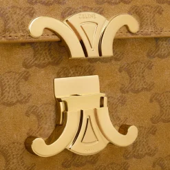 TEEN TRIOMPHE in SUEDE CALFSKIN WITH TRIOMPHE ALL-OVER