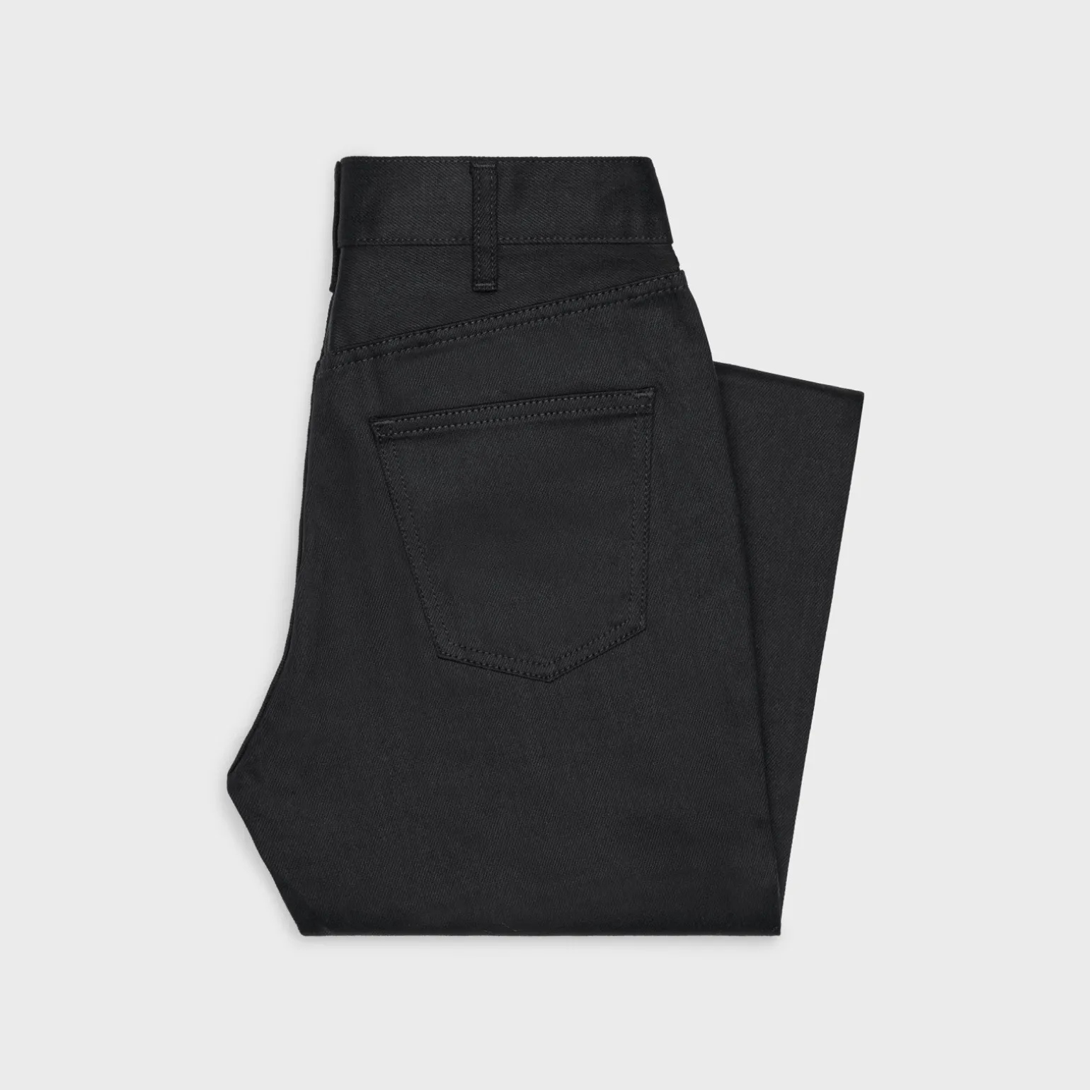 TESS JEANS IN PURE BLACK WASH DENIM