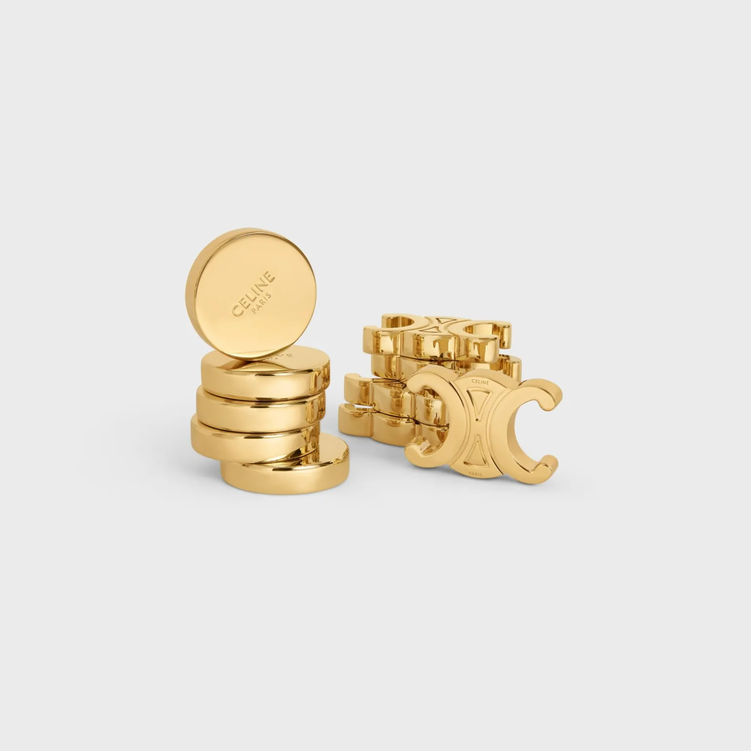 Tic Tac Toe in calfskin and brass