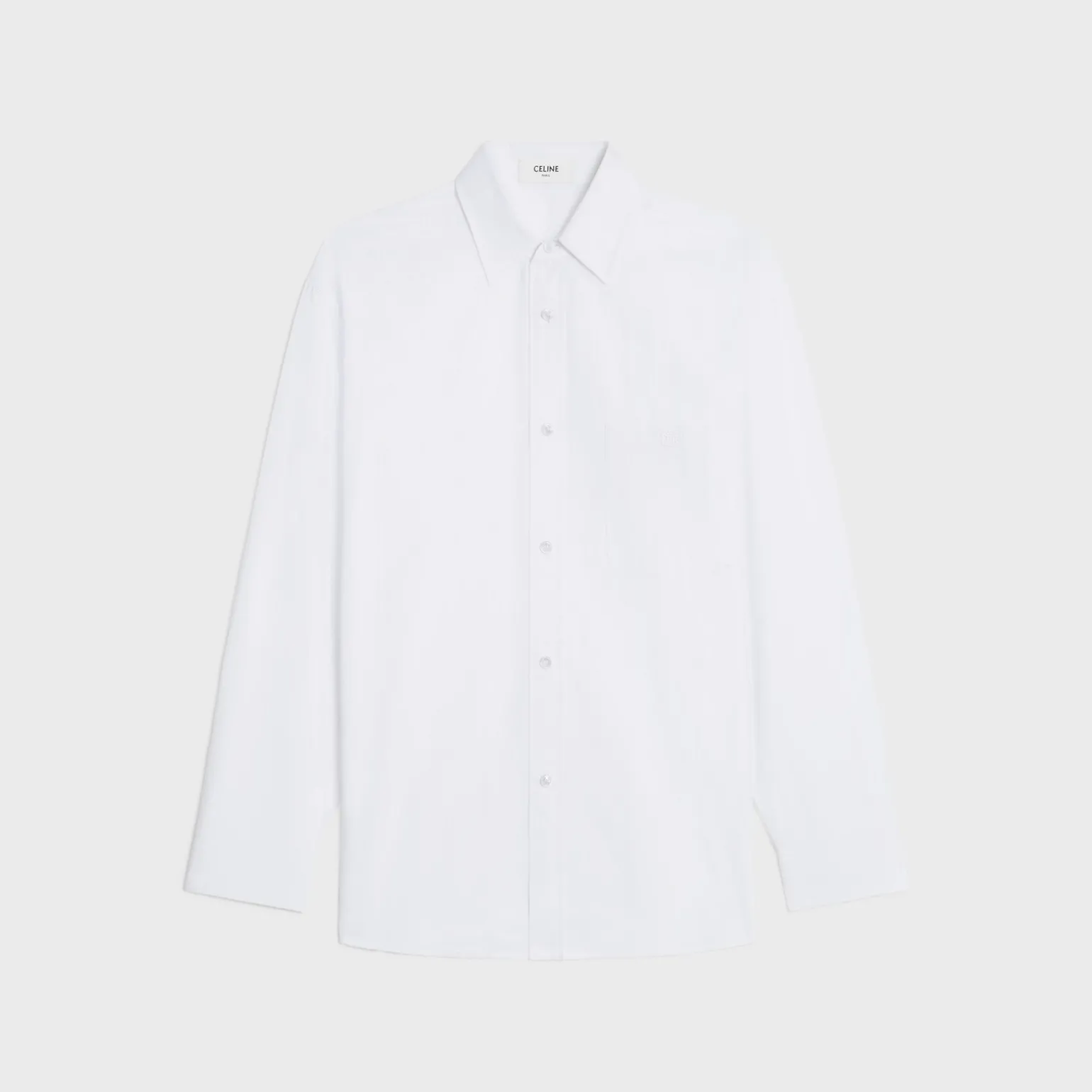 tommy shirt in striped cotton and linen