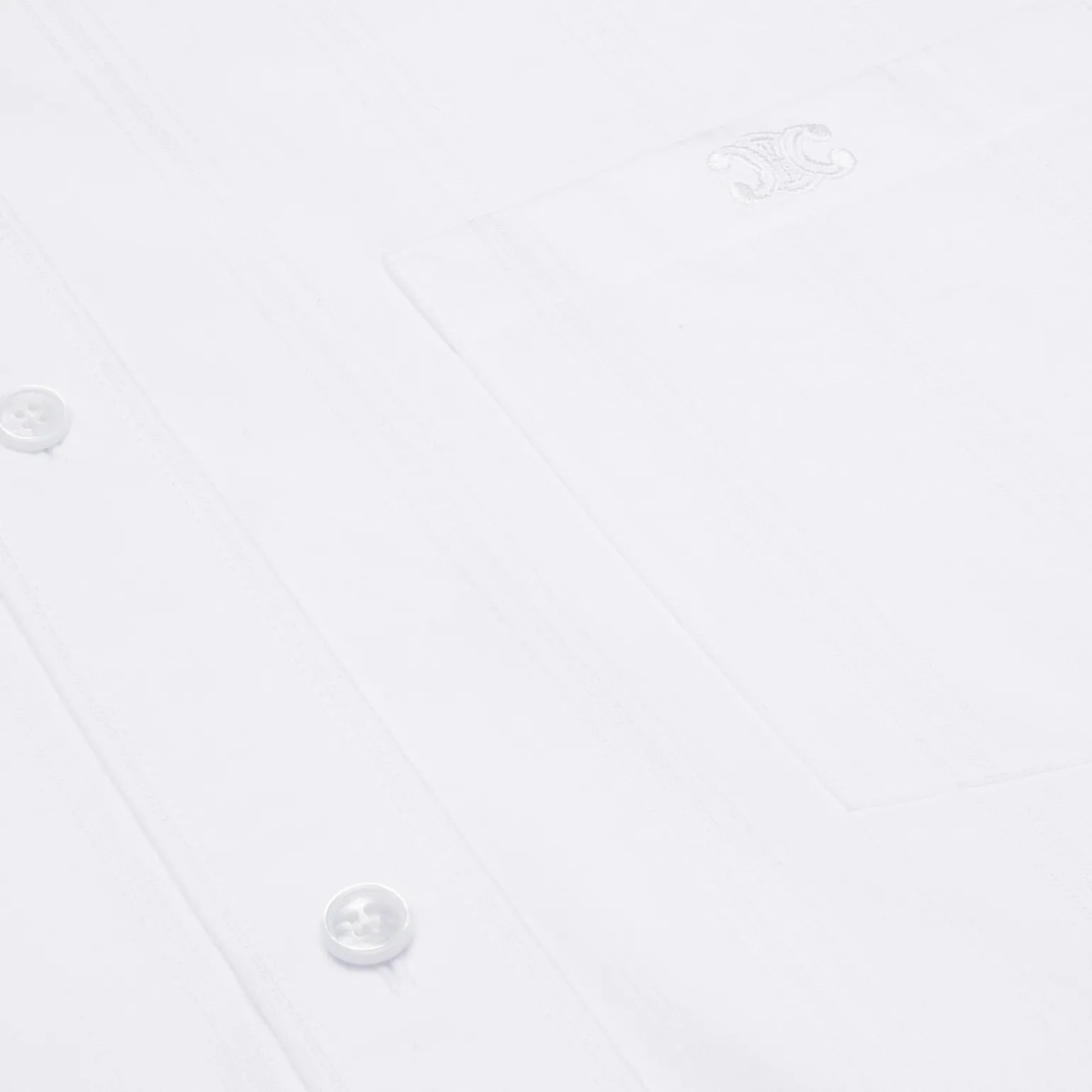 tommy shirt in striped cotton and linen