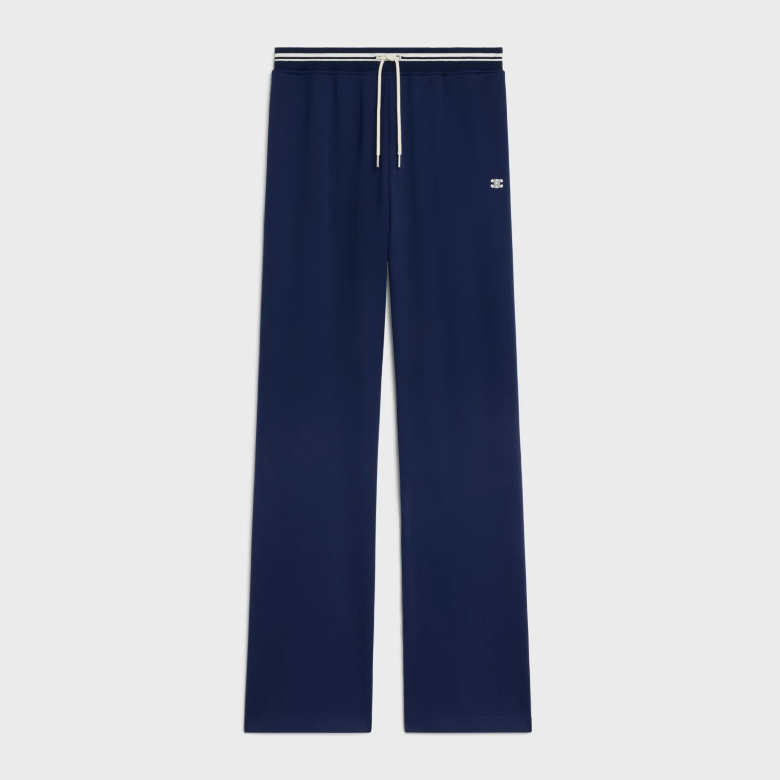 tracksuit pants in double face jersey