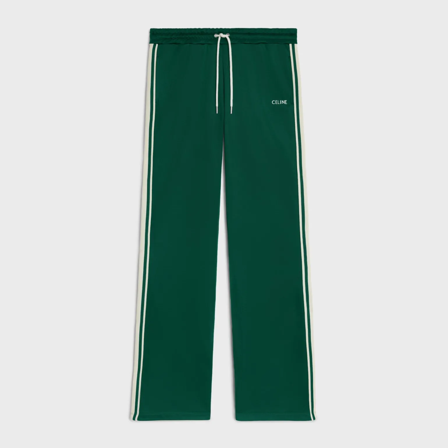 tracksuit pants in double face jersey