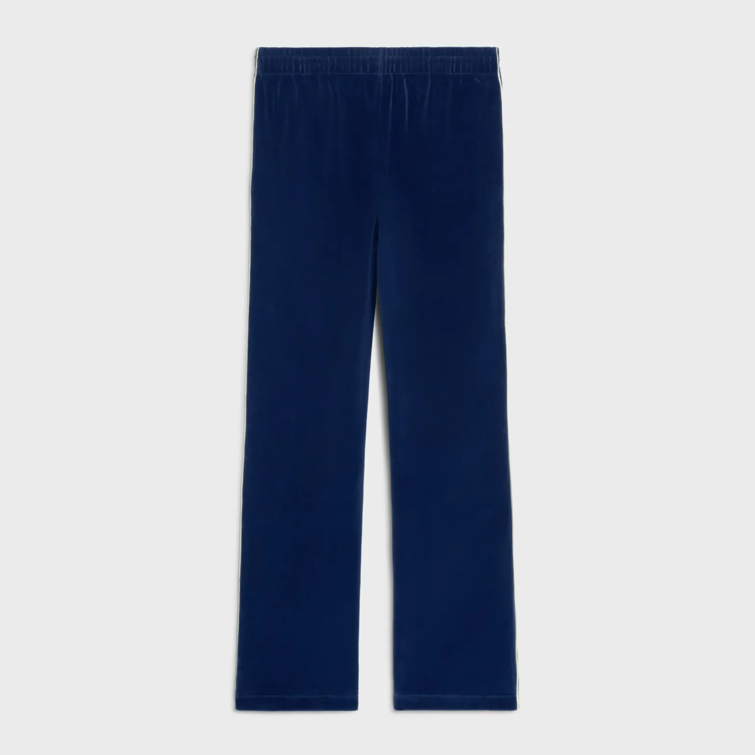 tracksuit pants in velvet jersey