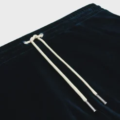 tracksuit pants in velvet jersey