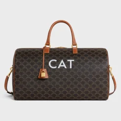 Travel 50 in Triomphe Canvas with Cat Print
