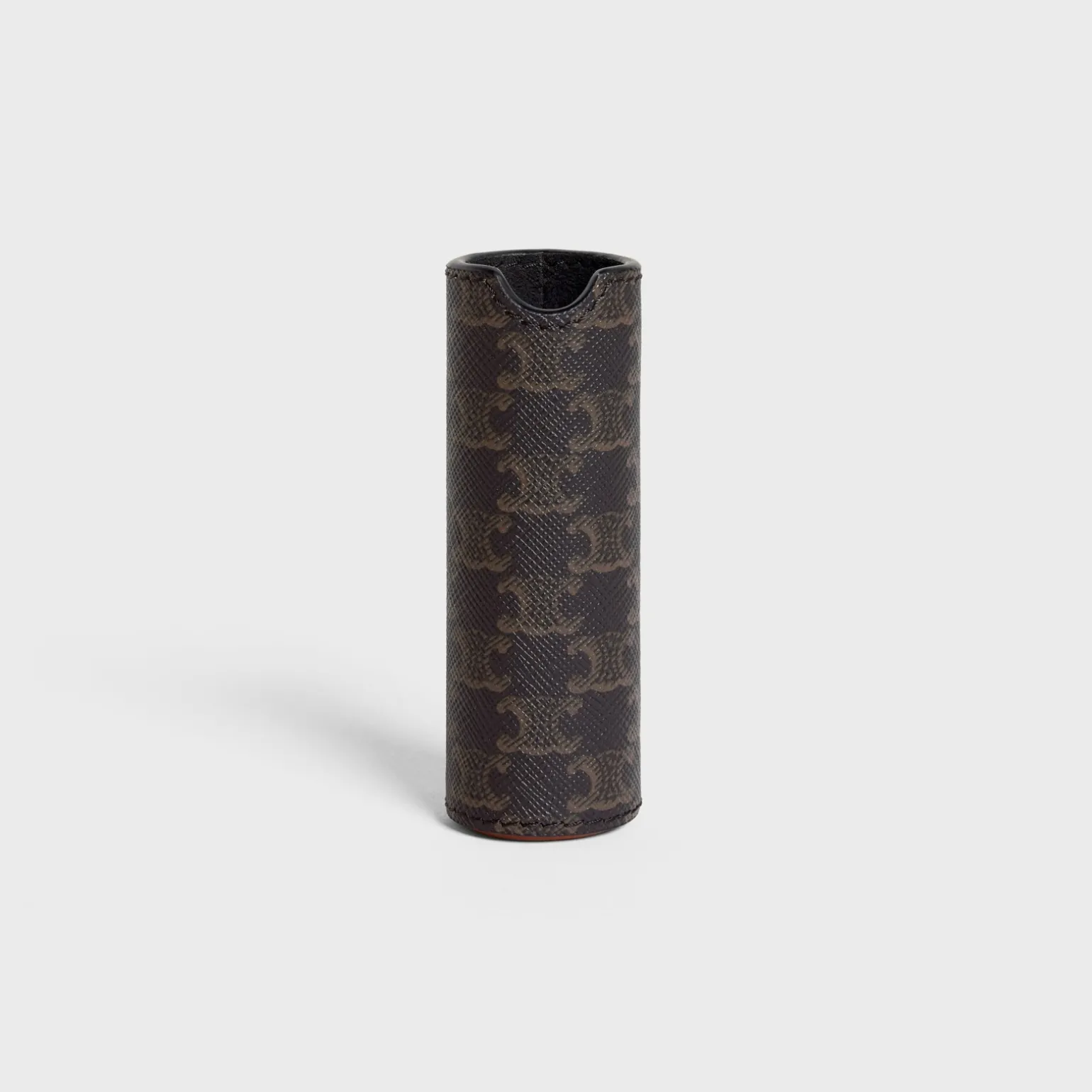 TRAVEL SPRAY Case in Triomphe Canvas and Calfskin