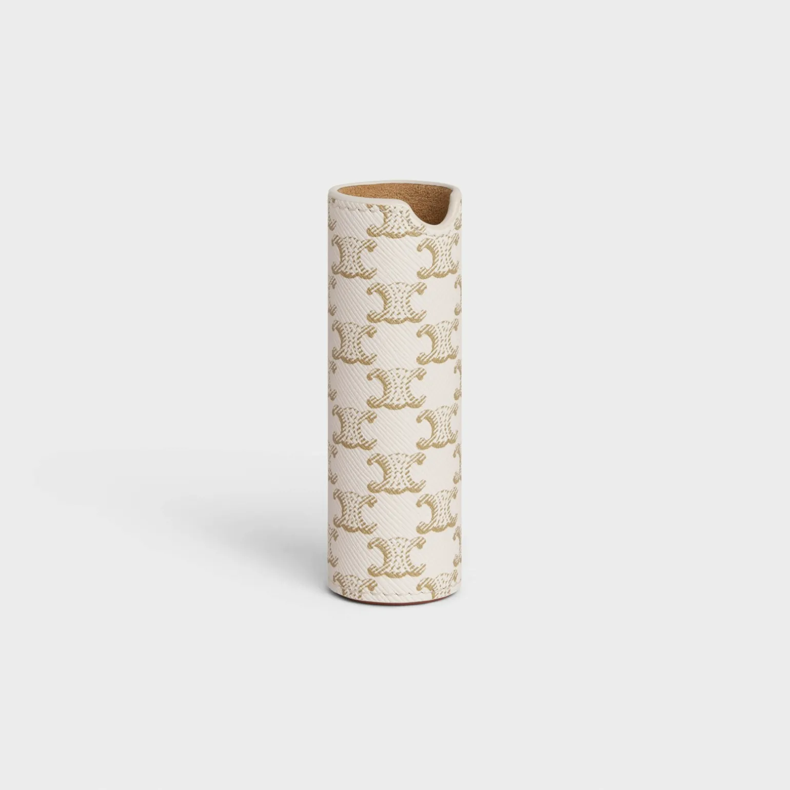 TRAVEL SPRAY Case in Triomphe Canvas and Calfskin