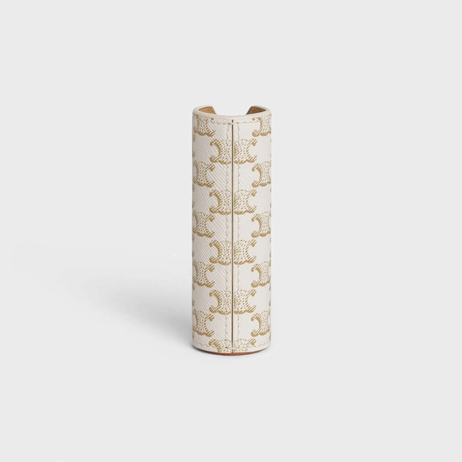 TRAVEL SPRAY Case in Triomphe Canvas and Calfskin