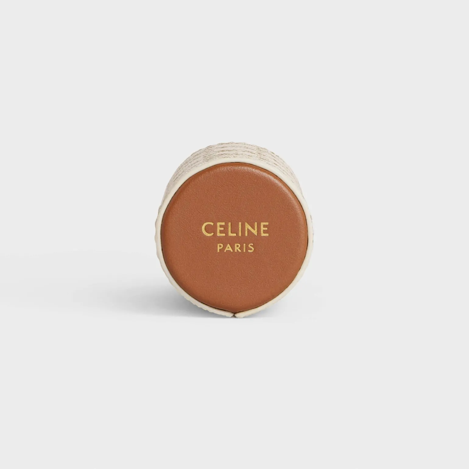 TRAVEL SPRAY Case in Triomphe Canvas and Calfskin