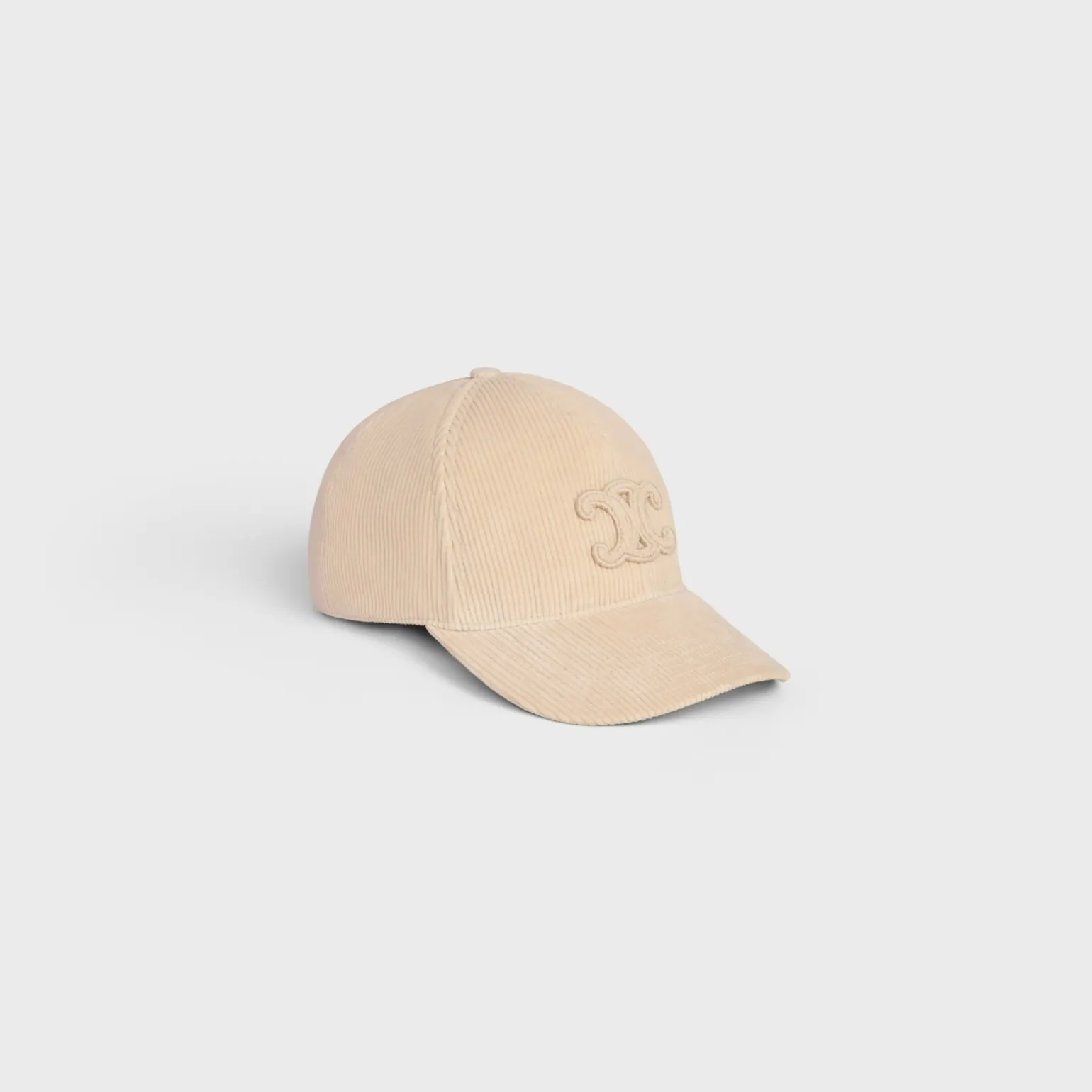 Triomphe baseball cap in corduroy