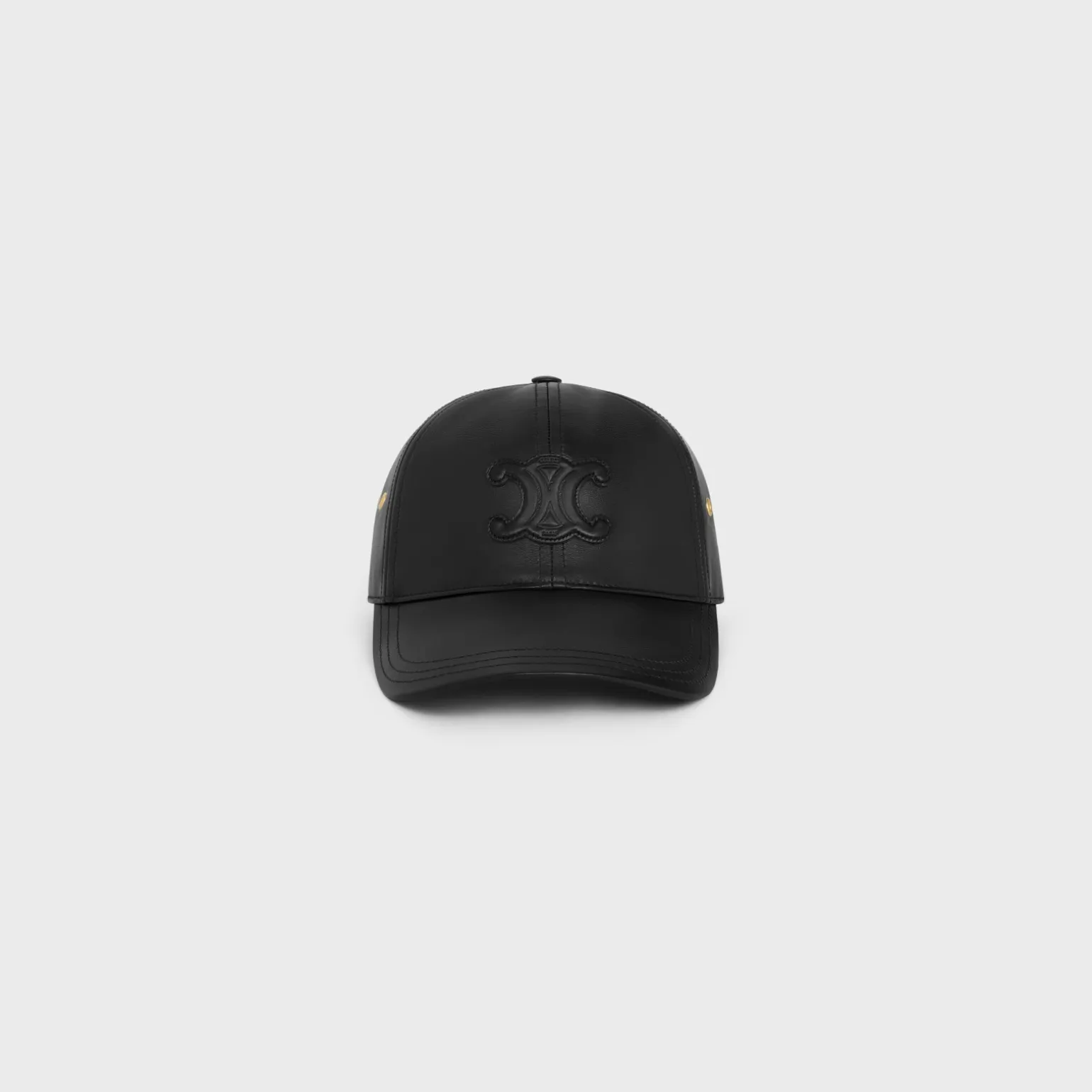 triomphe baseball cap in lambskin
