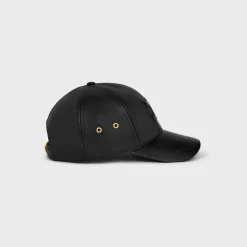 triomphe baseball cap in lambskin
