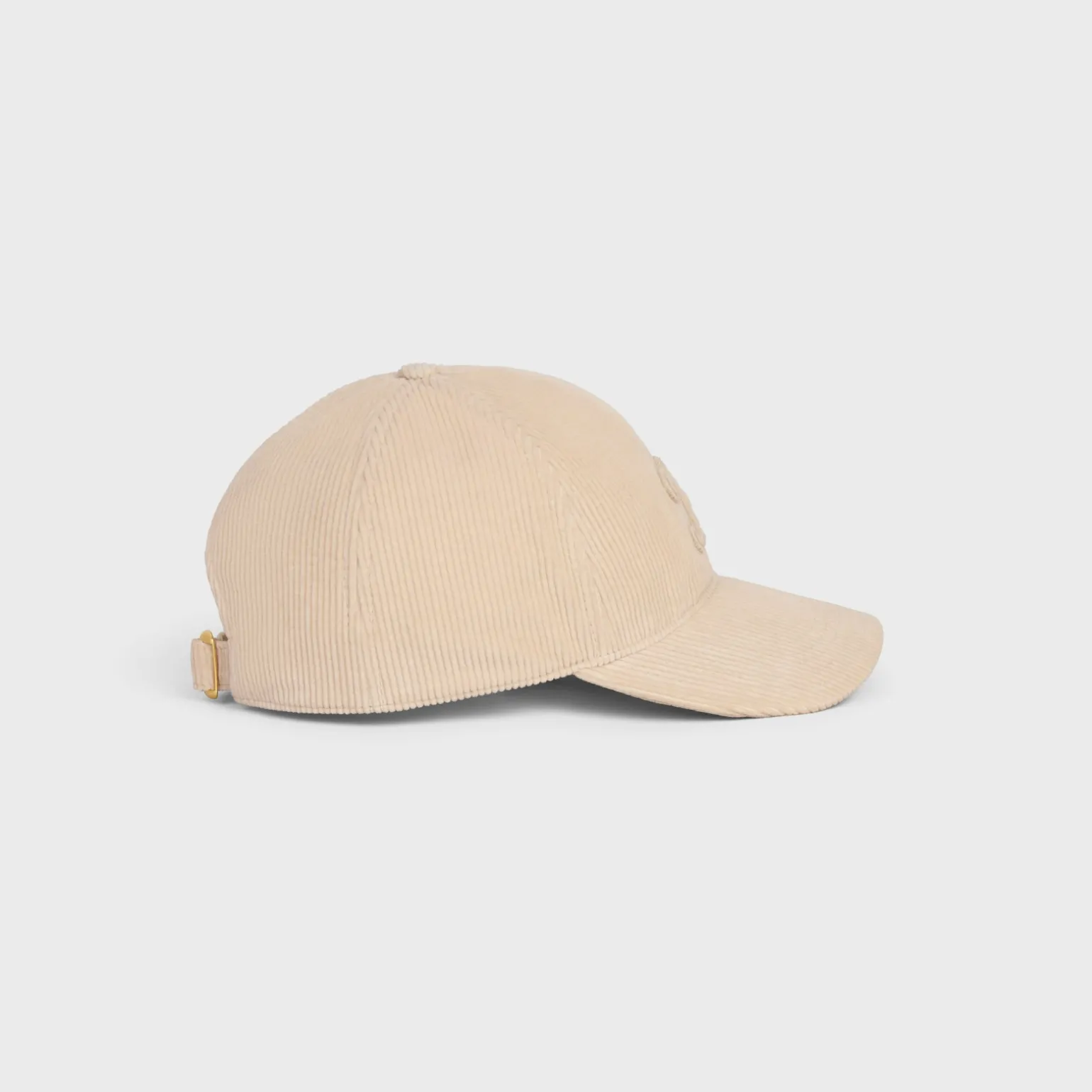 Triomphe baseball cap in corduroy