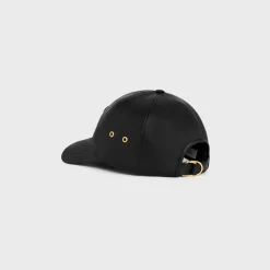 triomphe baseball cap in lambskin