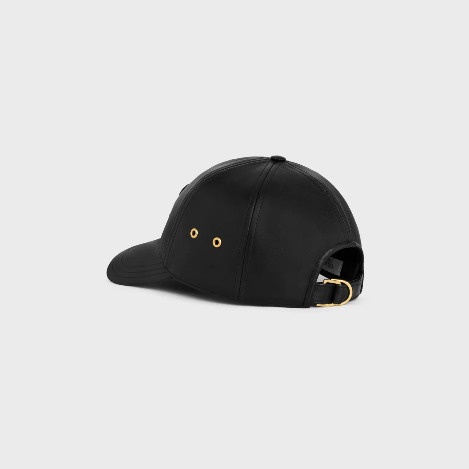 triomphe baseball cap in lambskin