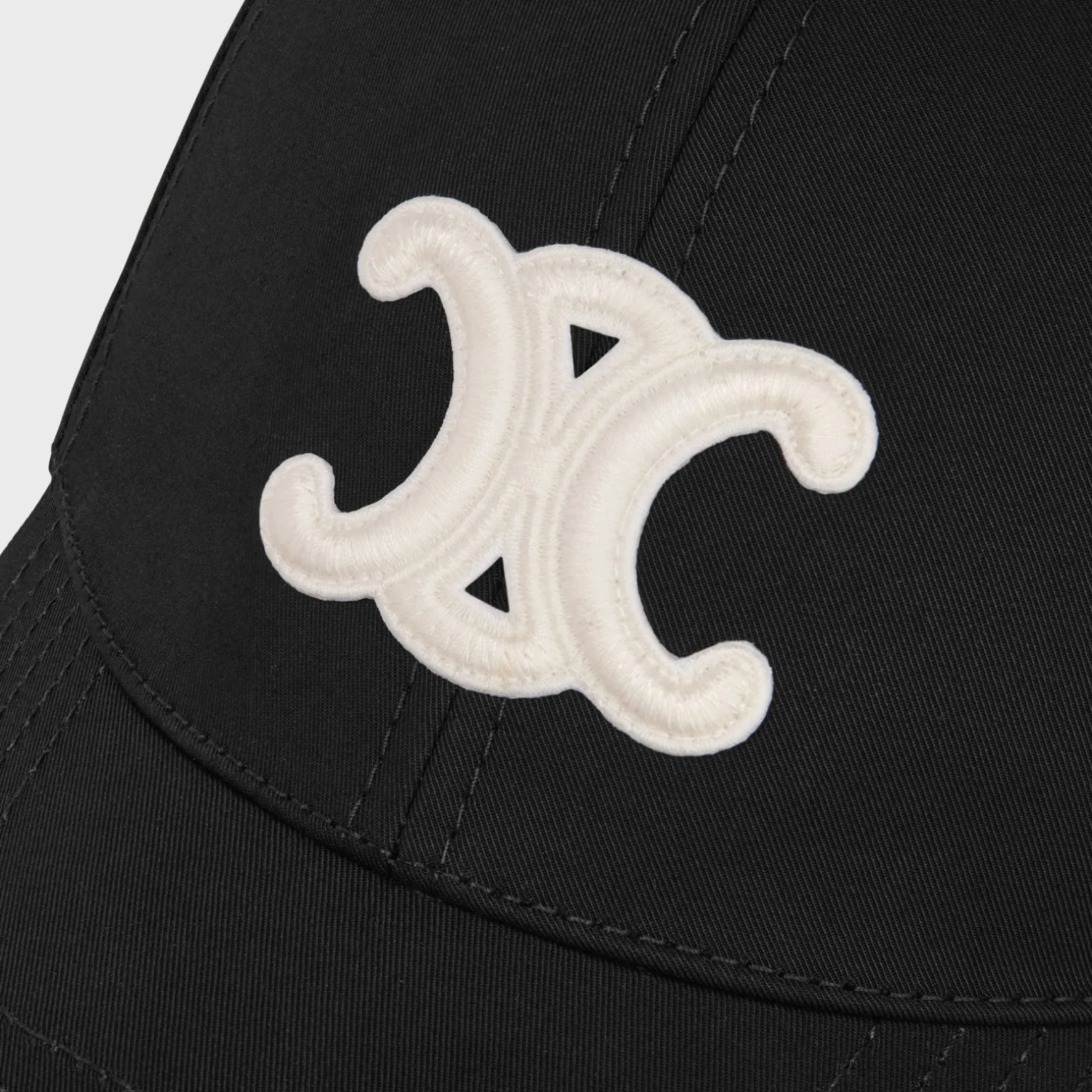 triomphe baseball cap in cotton