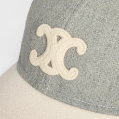 triomphe baseball cap in wool