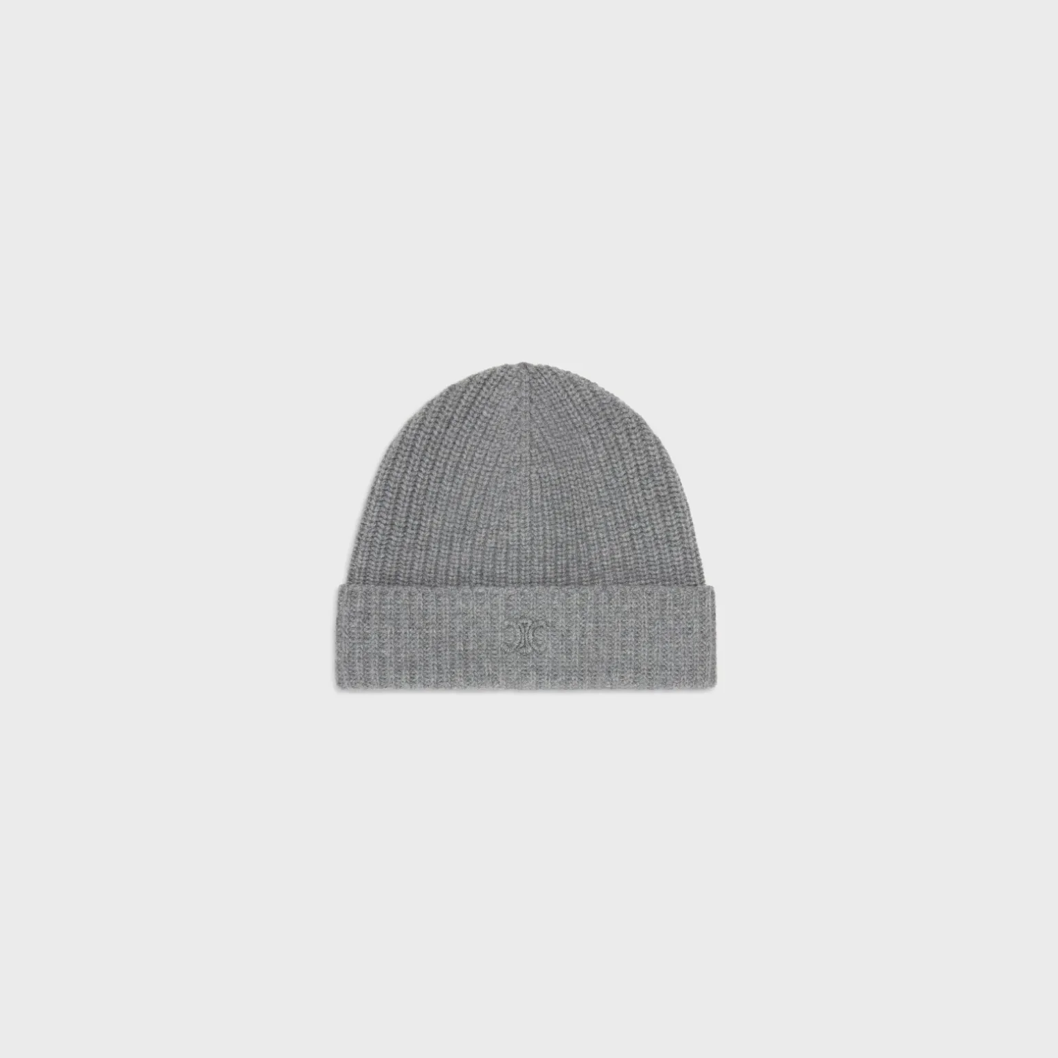 triomphe beanie in scottish cashmere