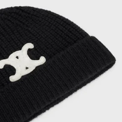 TRIOMPHE BEANIE IN SEAMLESS CASHMERE