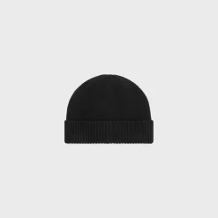 triomphe beanie in wool and cashmere