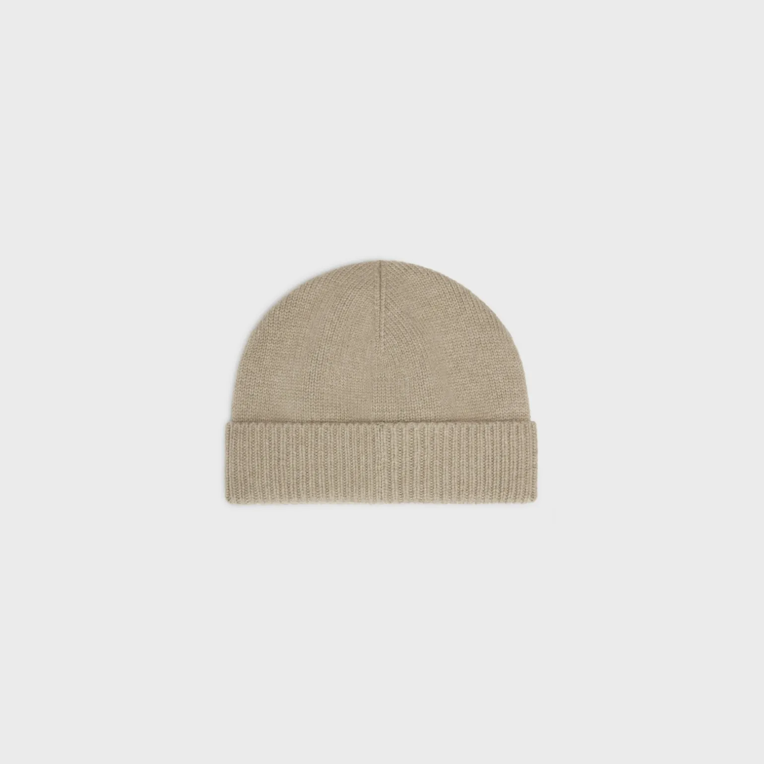 triomphe beanie in wool and cashmere