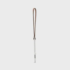 Triomphe Bottle Opener in Steel and calfskin
