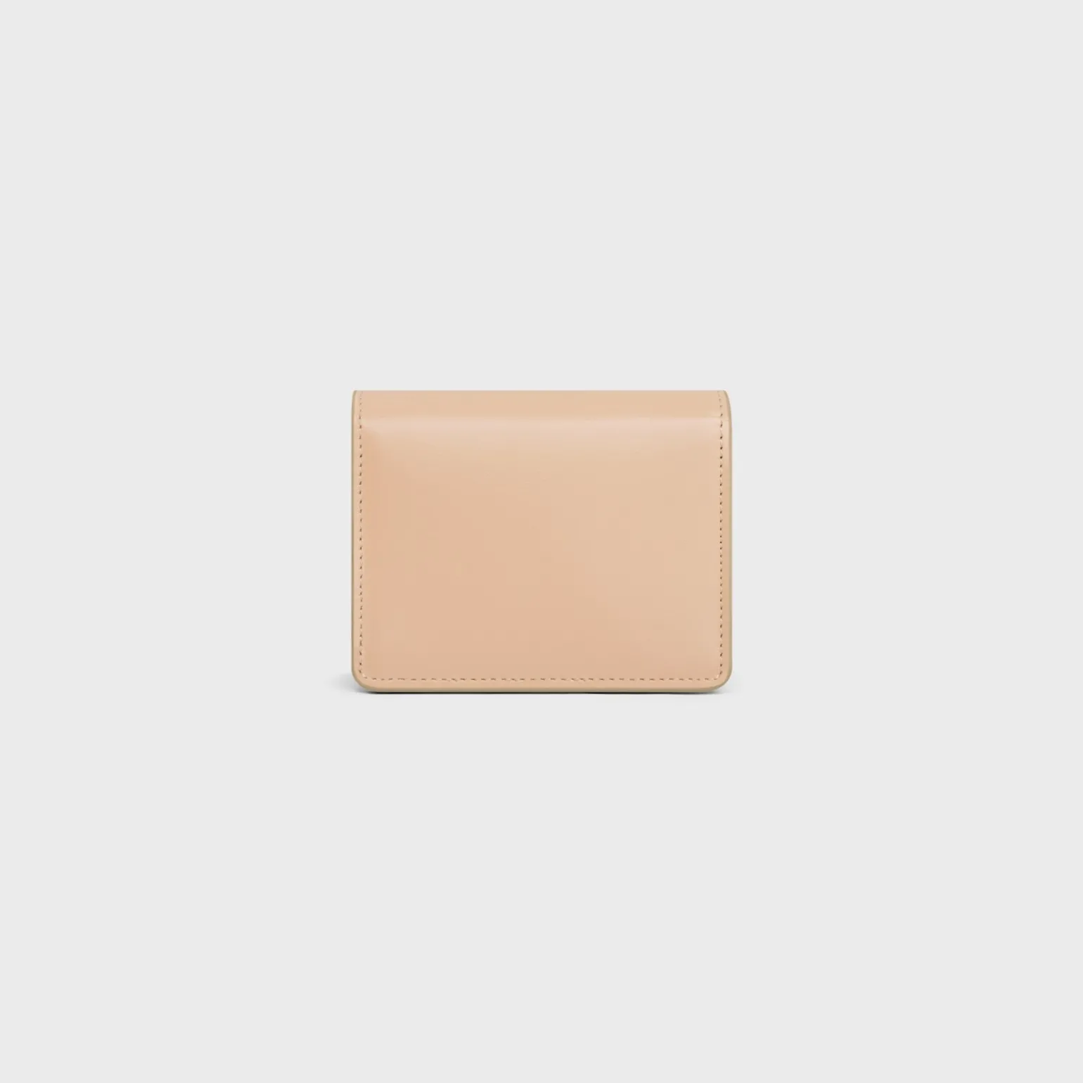 TRIOMPHE BUSINESS CARD HOLDER in SHINY CALFSKIN