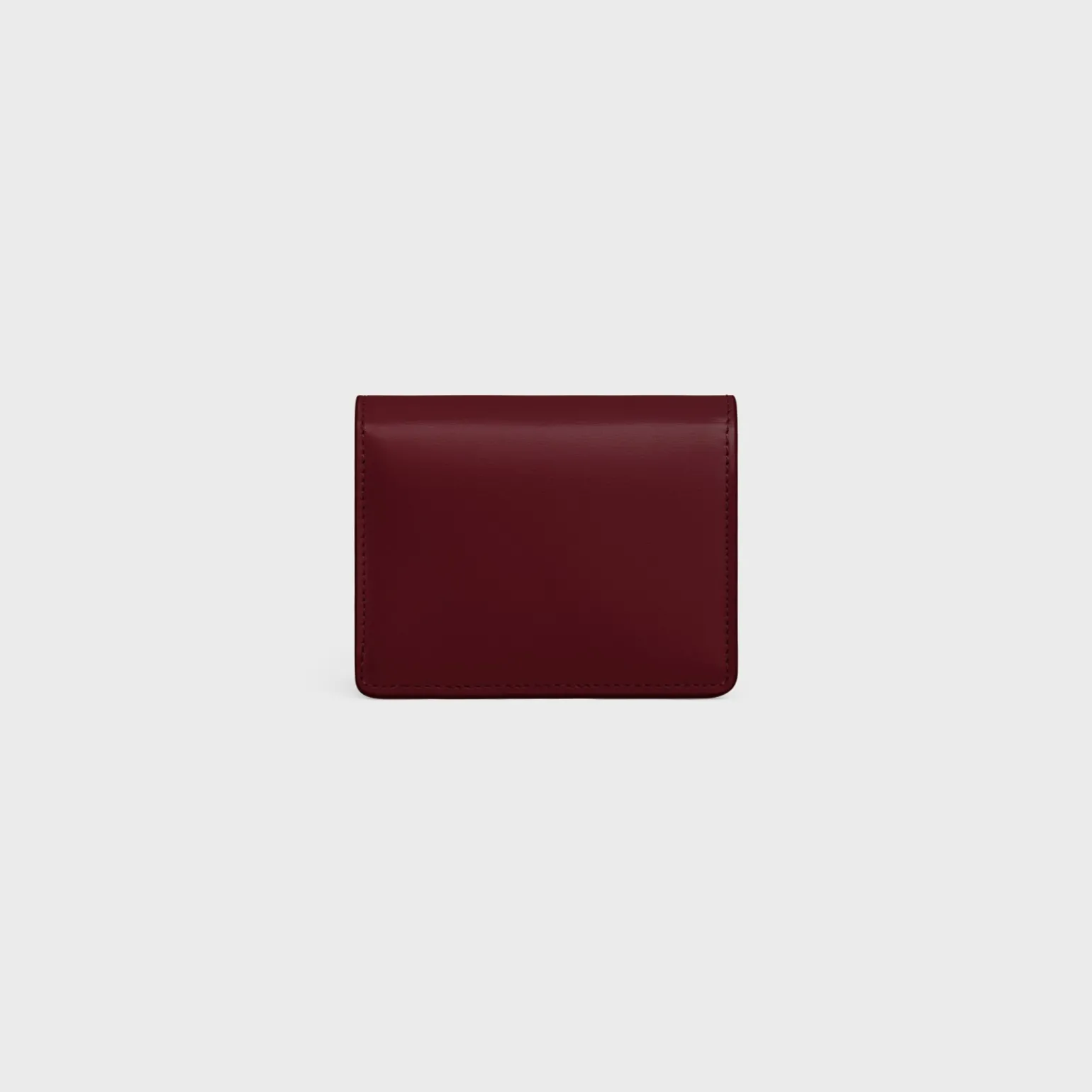 TRIOMPHE BUSINESS CARD HOLDER in SHINY CALFSKIN