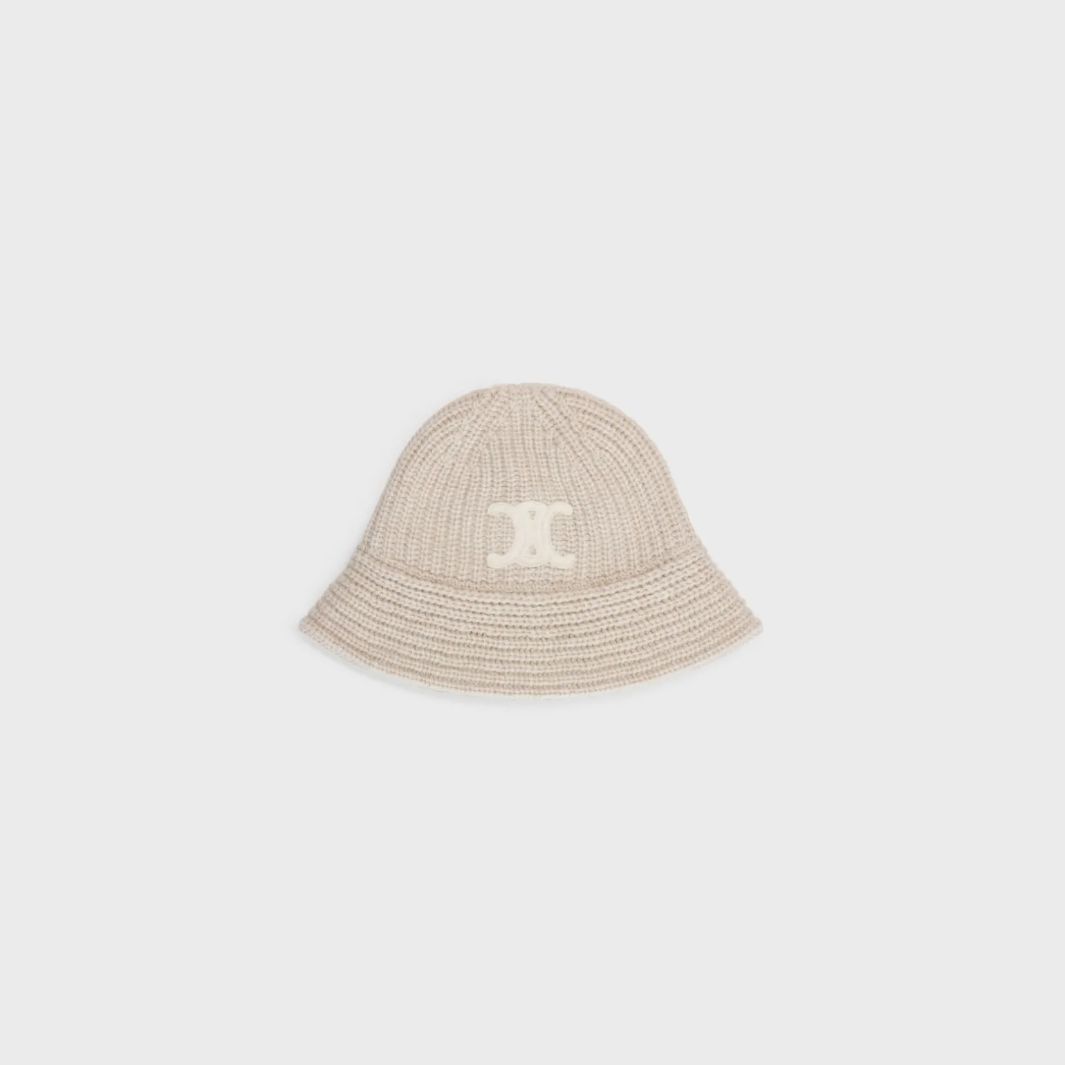 Triomphe cloche beanie in cashmere