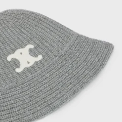 triomphe cloche beanie in cashmere