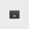 TRIOMPHE COMPACT WALLET in Triomphe Canvas
