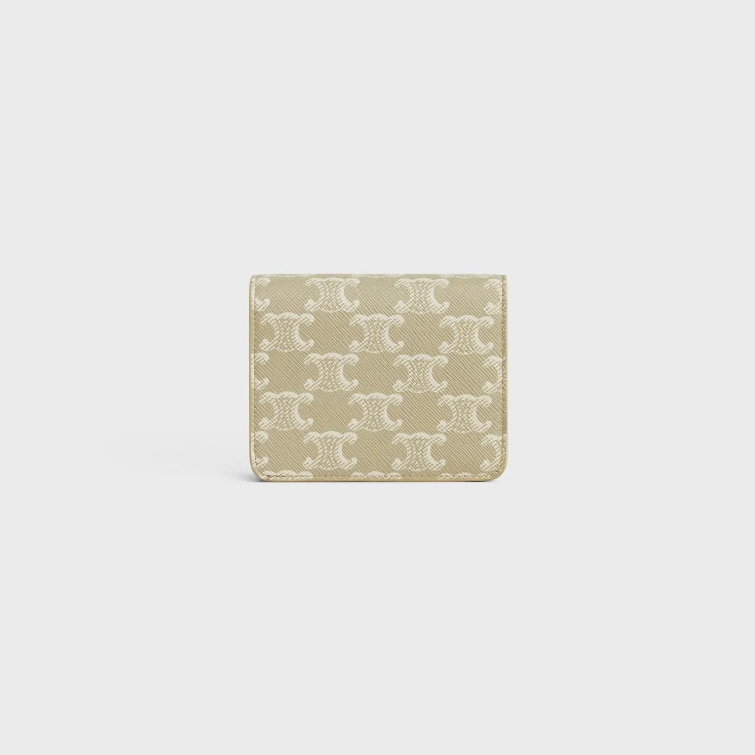 TRIOMPHE COMPACT WALLET in TRIOMPHE CANVAS
