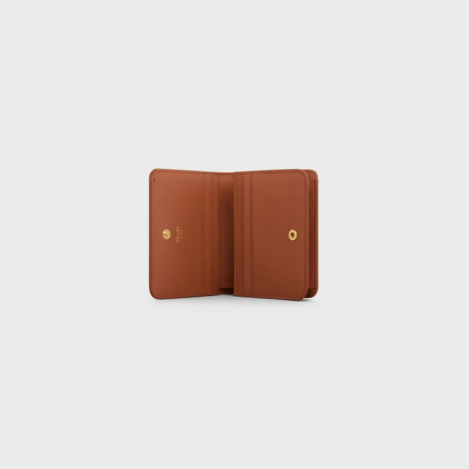 TRIOMPHE COMPACT WALLET in TRIOMPHE CANVAS